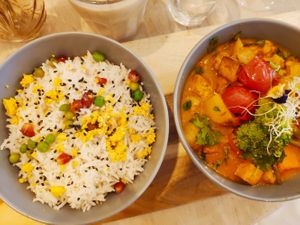 Curry at L'Abattoir Vegetal - Guisarde in Paris