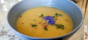 Soup at L'Abattoir Vegetal - Guisarde in Paris