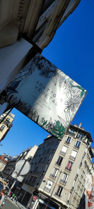 Logo Facade at L'Abattoir Vegetal - Guisarde in Paris