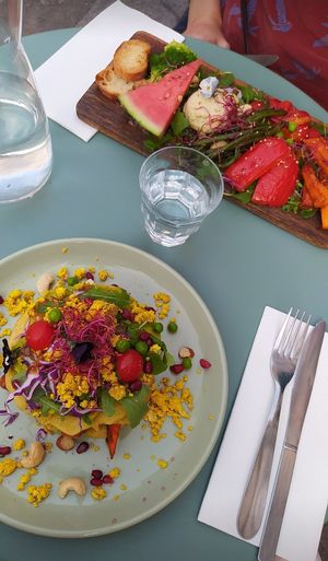Tapas platter at L'Abattoir Vegetal - Guisarde in Paris