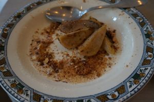 Roasted Pears at L'Abattoir Vegetal - Guisarde in Paris