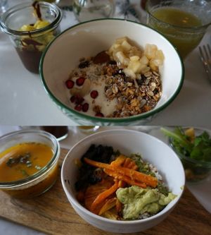 Sunday Brunch (Vegan by Default)
It comes also with a hot drink & a juice. at L'Abattoir Vegetal - Guisarde in Paris