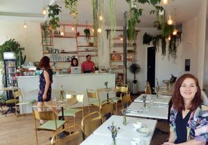 beautiful bistro! at L'Abattoir Vegetal - Guisarde in Paris