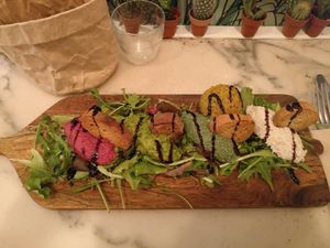 mezzes at L'Abattoir Vegetal - Guisarde in Paris