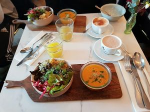 Brunch  at L'Abattoir Vegetal - Guisarde in Paris