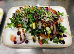 Liban Pita at L'Abattoir Vegetal - Guisarde in Paris