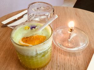 Frida cocktail at L'Abattoir Vegetal - Guisarde in Paris