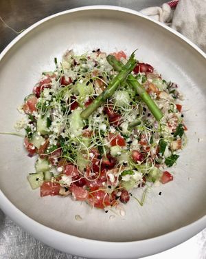 Taboule de chou-fleur at L'Abattoir Vegetal - Guisarde in Paris