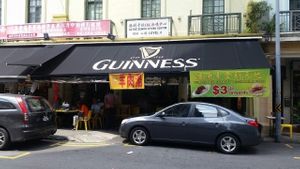 stall is inside this coffee shop at Tempeh Healthy Vegetarian Food in Central Singapore