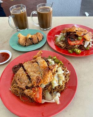 vegetarian beehoon at New Zai Xing Vegetarian Food 新再興齋素食 in Central Singapore