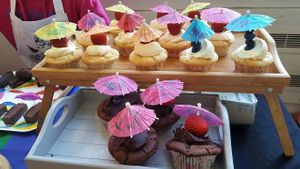 Cakes at Peacock & Juno in Manchester