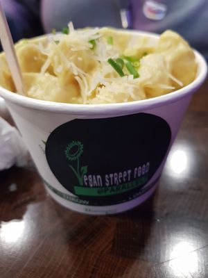 Mac n cheese (@Tyneside vegan festival) at Parallel7 in Bishop Auckland