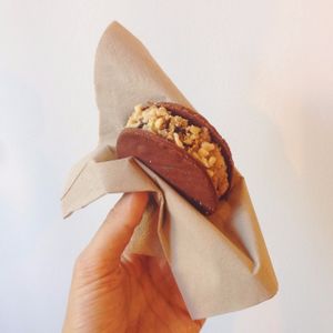 Cookie dough sandwich at Nicely Kitchen in Manchester