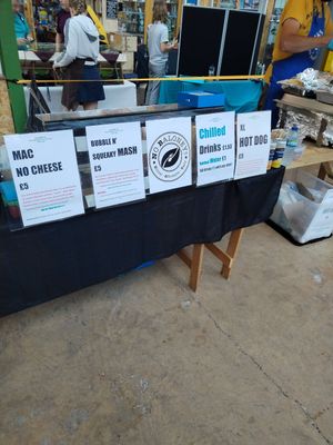 Menu @ Fargo Vegan Festival at No Baloney UK in Nottingham