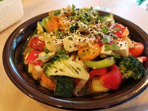 Pad Thai with ton of vegetables at Warzywniak in Wroclaw