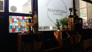 From the inside at Warzywniak in Wroclaw