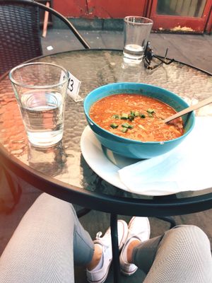 Harira soup at Warzywniak in Wroclaw