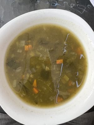 Soup   at Omphalos in Arequipa