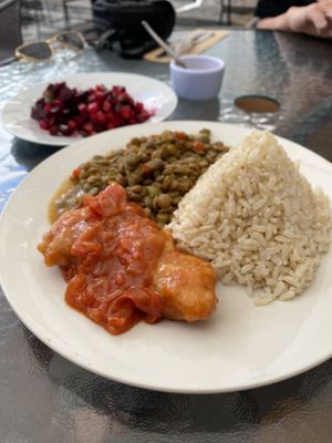 Menu del dia  at Omphalos in Arequipa