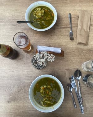   at Omphalos in Arequipa