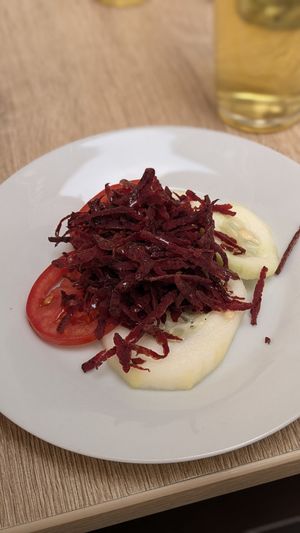 Salad (Part of Menu del Dia) at Omphalos in Arequipa