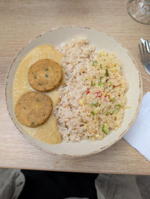 Bowl Arabé at Omphalos in Arequipa