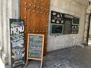 Entrance at Omphalos in Arequipa