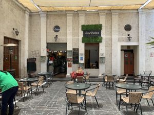 Restaurant at Omphalos in Arequipa