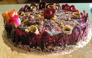 Raw cake at Nata Raw in Szczecin