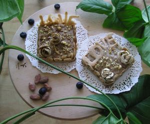 Banan cake at Nata Raw in Szczecin