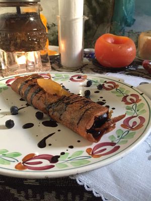 Raw crepe at Nata Raw in Szczecin