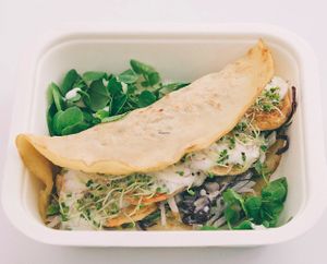 TOO Falafel Taco  at TOO Naturally Healthy Food - Principe Real in Lisbon