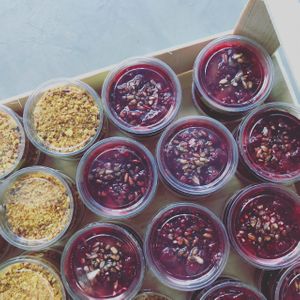 Vegan desserts at TOO Naturally Healthy Food - Principe Real in Lisbon