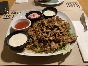 Seitan kebab at Haiku in Palermo