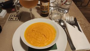 Soup of the day at Haiku in Palermo