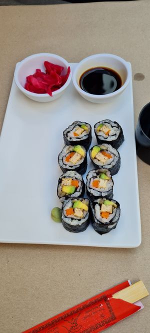 Vegan Sushi at Haiku in Palermo