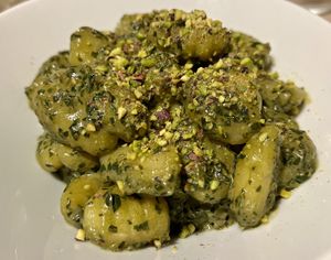 basil gnocchi - special of the day, €10  at Haiku in Palermo