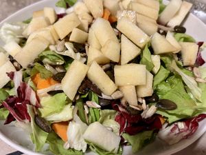 mixed salad - delicious, €7  at Haiku in Palermo