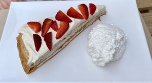 Folded cake   at Haiku in Palermo