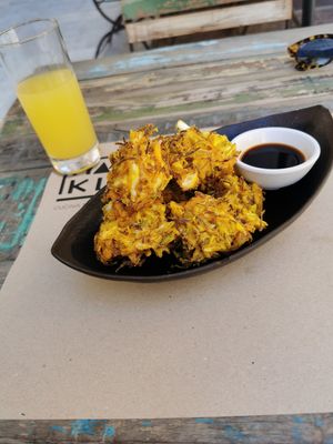 Tempura de légumes at Haiku in Palermo