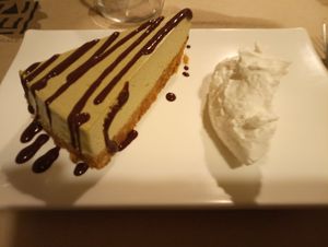 Torta al pistacchio gluten free at Haiku in Palermo