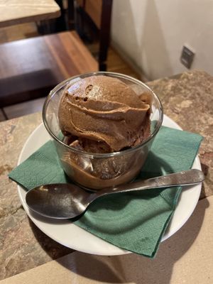 Coffee ice cream  at Haiku in Palermo