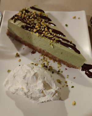 Gâteau à la pistache at Haiku in Palermo