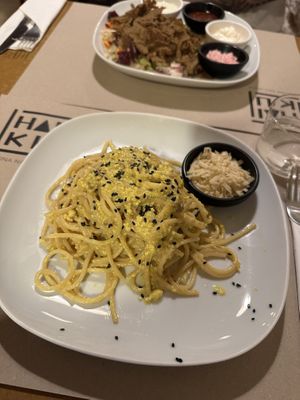 Spaghetti alla carbonara   at Haiku in Palermo