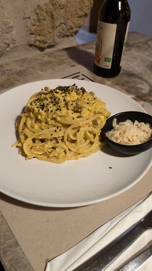 Carbonara at Haiku in Palermo