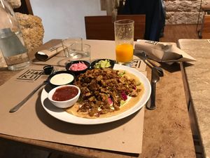 Seitankebab at Haiku in Palermo