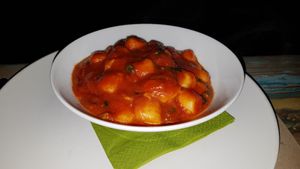 Gnocchis at Haiku in Palermo