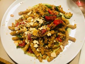 Delicious Vegan Pasta  at Haiku in Palermo