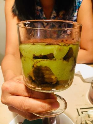 Delicious Vegan Tiramisu!!!!!!!!!! at Haiku in Palermo