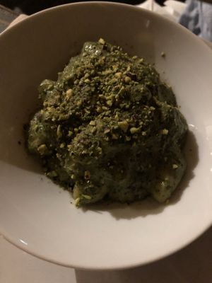 Gnocchi was loaded with basil and delicious! at Haiku in Palermo